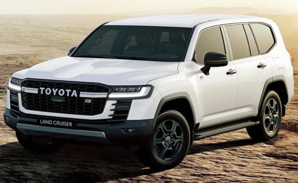 Toyota lanza el primer Land Cruiser híbrido con 457 CV: Un SUV todoterreno más eficiente.