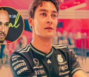 El mensaje de preocupación de George Russell tras el adelantamiento de Hamilton en Silverstone: "Sus neumáticos están más limpios".