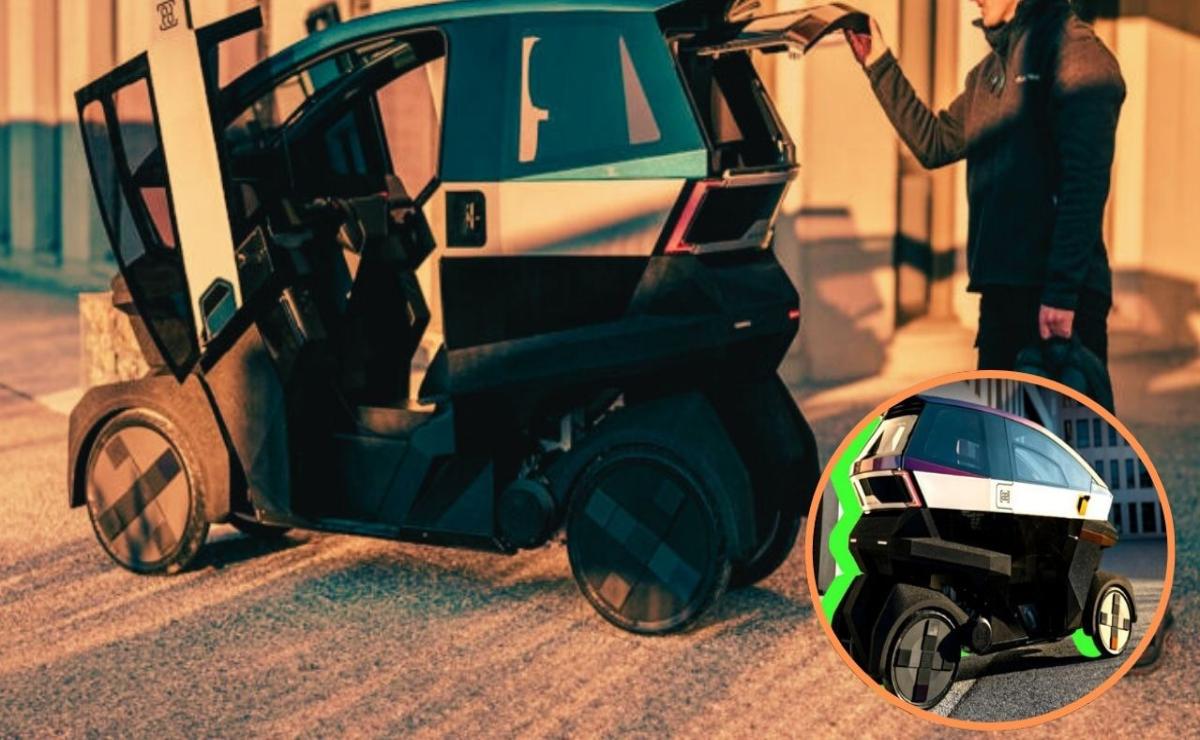 ¿Es el Cybertruck de los microvehículos eléctricos? Conoce el innovador ÆMotion, el “mini Tesla” de cuatro ruedas.