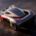 El Chevrolet California Corvette Concept 2025 marca un gran avance hacia la electrificación, presentando una versión híbrida que combina el motor V8 con motores eléctricos en cada eje. Esta configuración no solo mejora la eficiencia y reduce las emisiones, sino que también ofrece una aceleración impresionante, haciendo que el Corvette sea aún más rápido y ágil. Con esta combinación de tecnologías, el Corvette Concept muestra el futuro de los superdeportivos híbridos.
