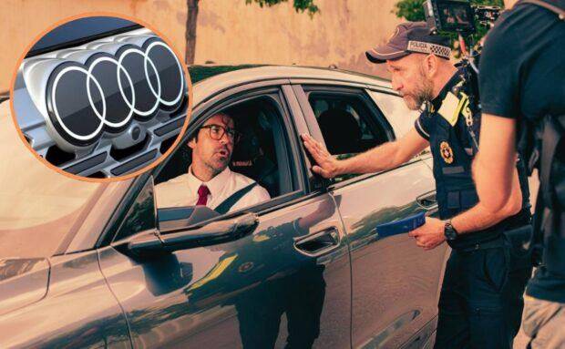 Miguel Ángel Muñoz brilla en “Antes de las seis”, el corto ganador de Audi Future Stories junto al nuevo Audi A6 Avant e-tron.