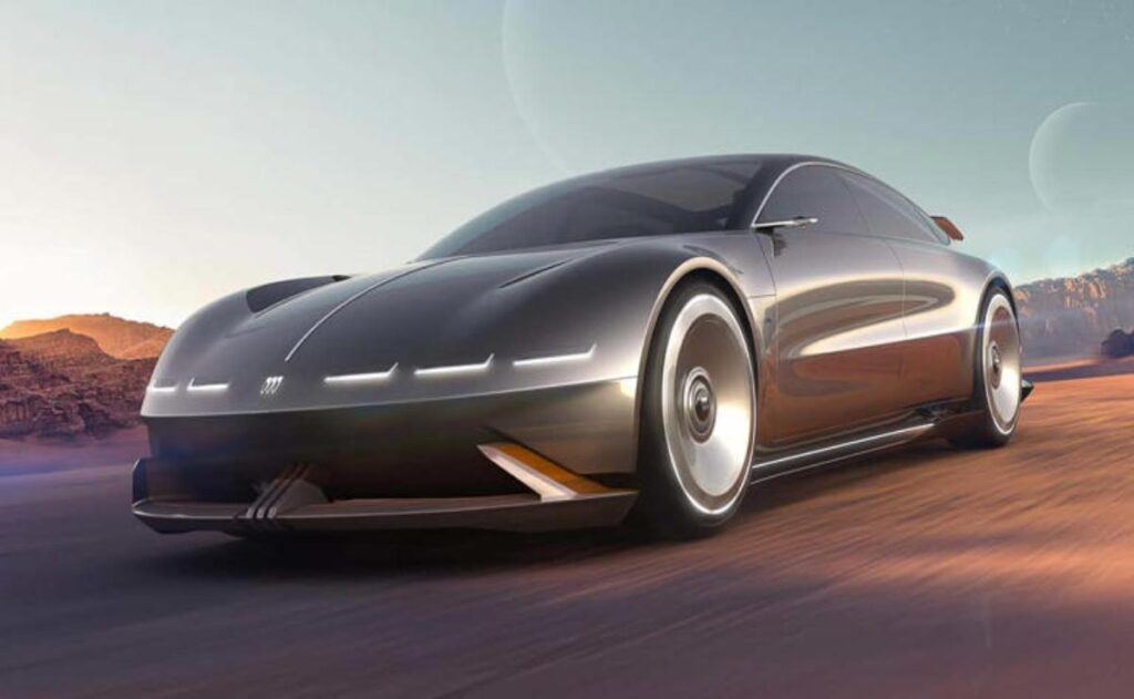 Buick Electra Orbit: El sedán retrofuturista que redefine el lujo eléctrico.