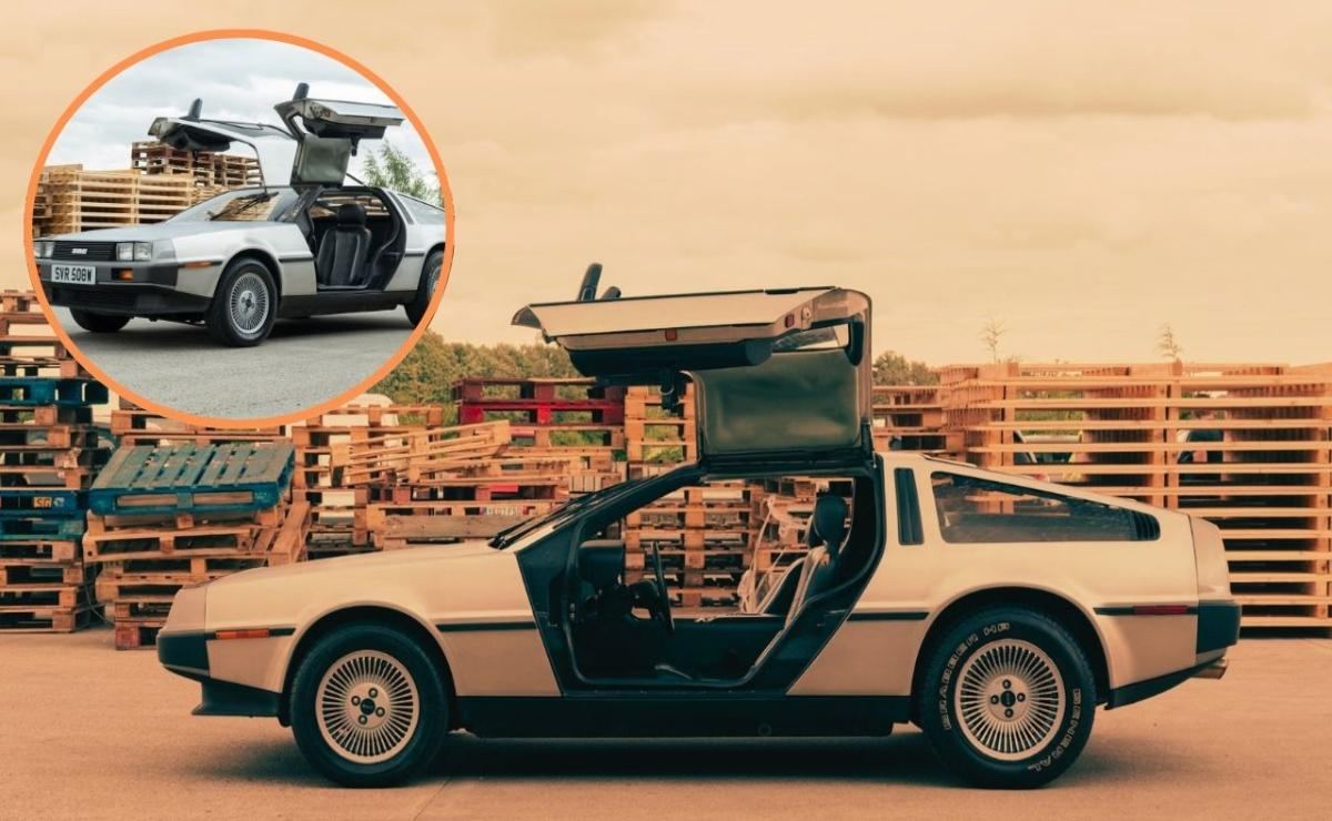 ¡Regreso al futuro! Subastan un DeLorean DMC-12 de 1981 en honor al 40º aniversario de la película.