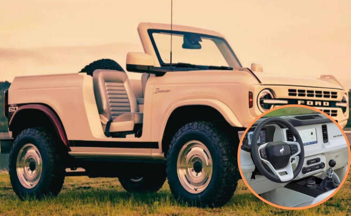 Ford Bronco Roadster Concept: el tributo retro que redefine al 4x4 descapotable.