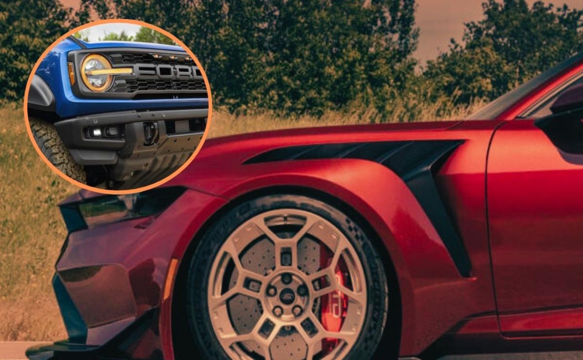 El Ford Mustang GTD esquiva la norma: tan ancho que rozó ser un camión comercial.
