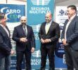 De izq. a derecha: Jorge Escudero, vicepresidente de Car Finder Genie; Jorge Pagán, presidente de Car Finder Genie; Yamil J García Díaz, presidente de Seguros Múltiples y Jomar Martínez, presidente de Puerto Rico Federal Credit Union / suministrada