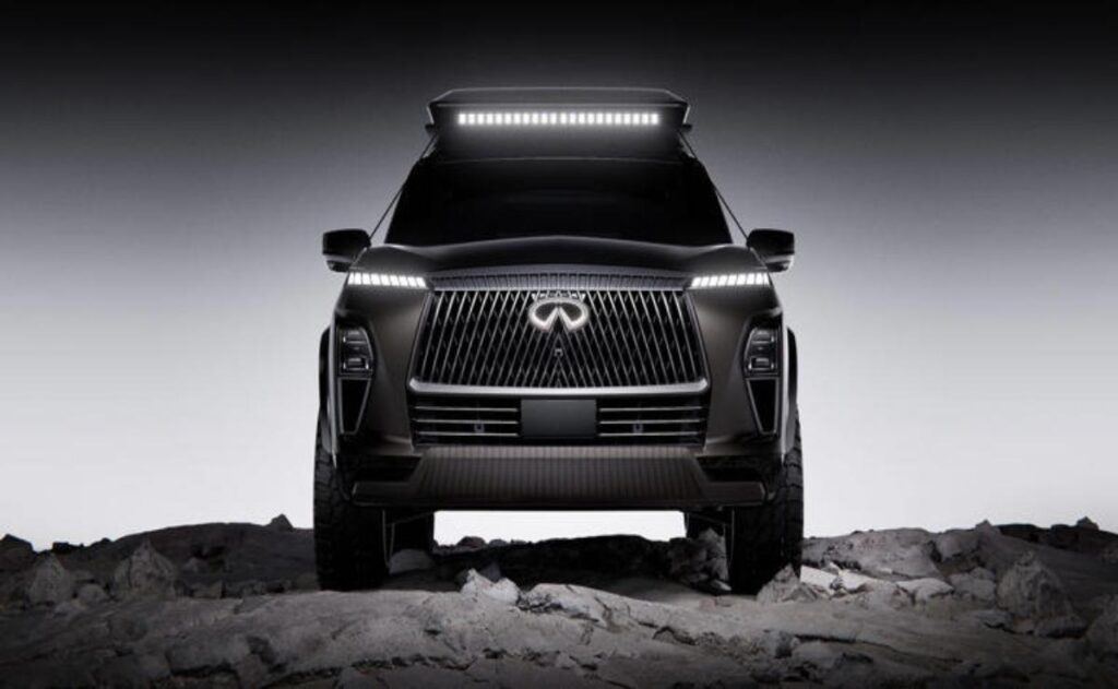 Infiniti QX80 Concept 2025: ¿SUV de lujo para la pista o el terreno?