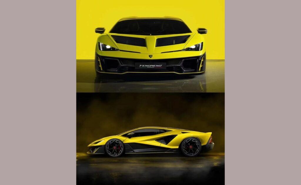 Lamborghini Fenomeno: Más de 1.000 CV y un diseño imponente en su nuevo superdeportivo híbrido.