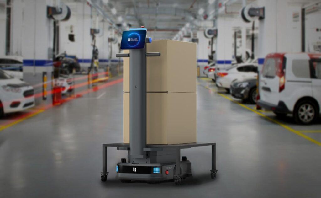 Reynolds revoluciona la entrega de piezas con Relo, su robot autónomo para concesionarios.