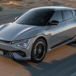 El Kia EV6, hermano del Ioniq 5, destaca por su diseño más deportivo. Ahora cuesta 35.400 dólares, pero en octubre pasará a 42.900. Con hasta 7 versiones disponibles, el EV6 se adapta tanto a quienes buscan un eléctrico accesible como a quienes priorizan prestaciones, con la versión GT-Line AWD de 320 CV y carga ultrarrápida de 800 V.