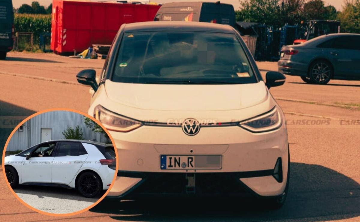 Audi sorprende con su nuevo Baby e-tron oculto bajo un Volkswagen.