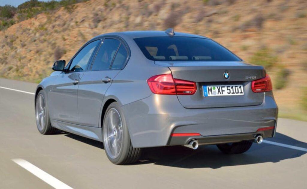 BMW F30 340i: El sedán deportivo manual que marca la diferencia.
