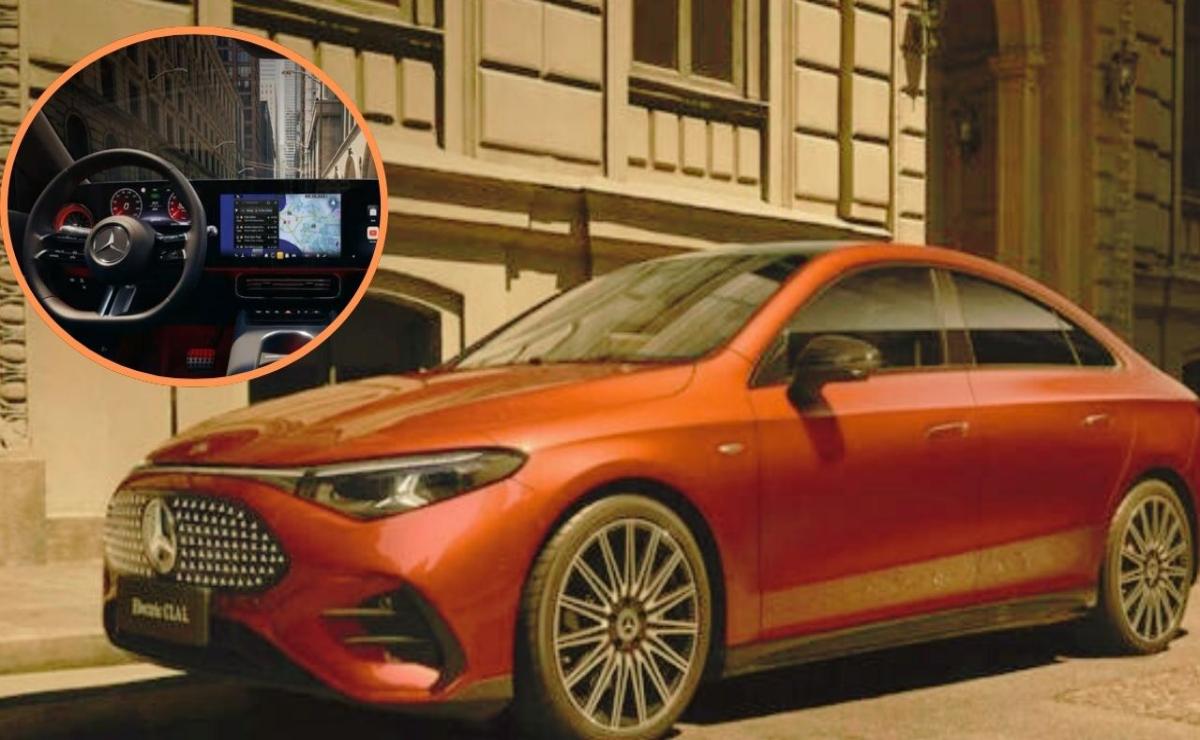 Mercedes CLA eléctrico se alarga en China y deja con envidia al resto del mundo.
