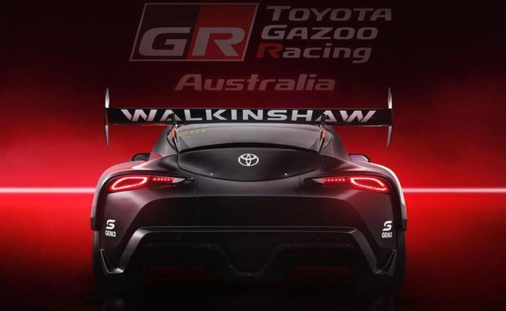 Toyota revoluciona los Supercars 2026 con el GR Supra V8.