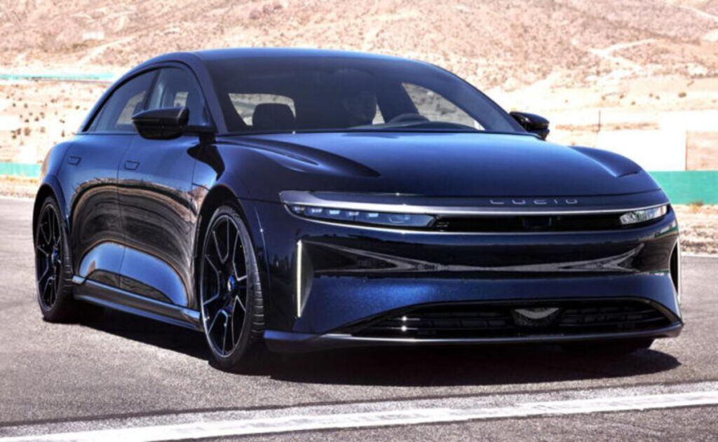 El Lucid Air Sapphire: el coche estadounidense más rápido de 0 a 60 mph.