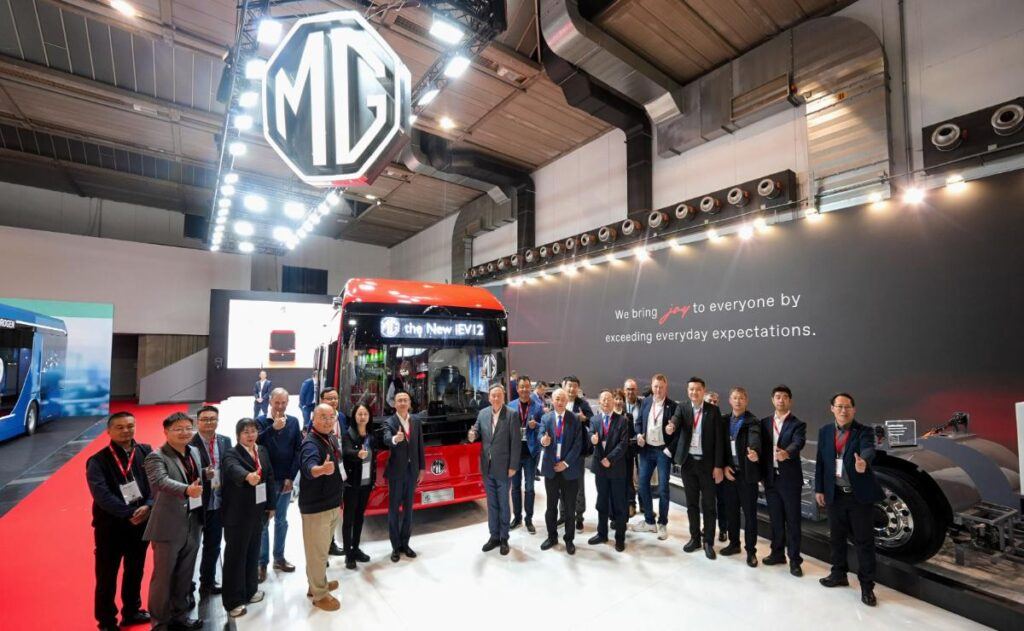 MG da un gran paso en el transporte urbano eléctrico con el iEV12.