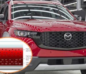 La famosa pintura roja de Mazda: un brillo que refleja más que un color.