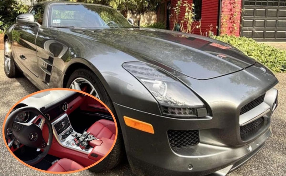 ¡No te pierdas la oportunidad de comprar un Mercedes-Benz SLS AMG Gullwing con solo 5.000 millas!