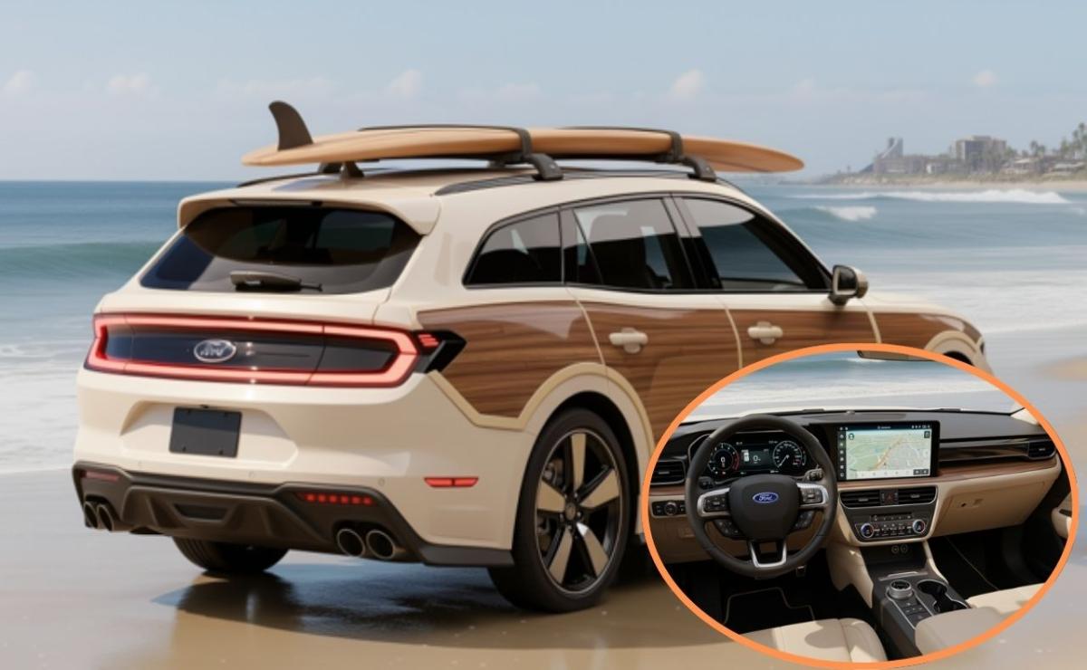 ¿Un Mustang familiar? La nueva visión de Ford para un Country Squire moderno.