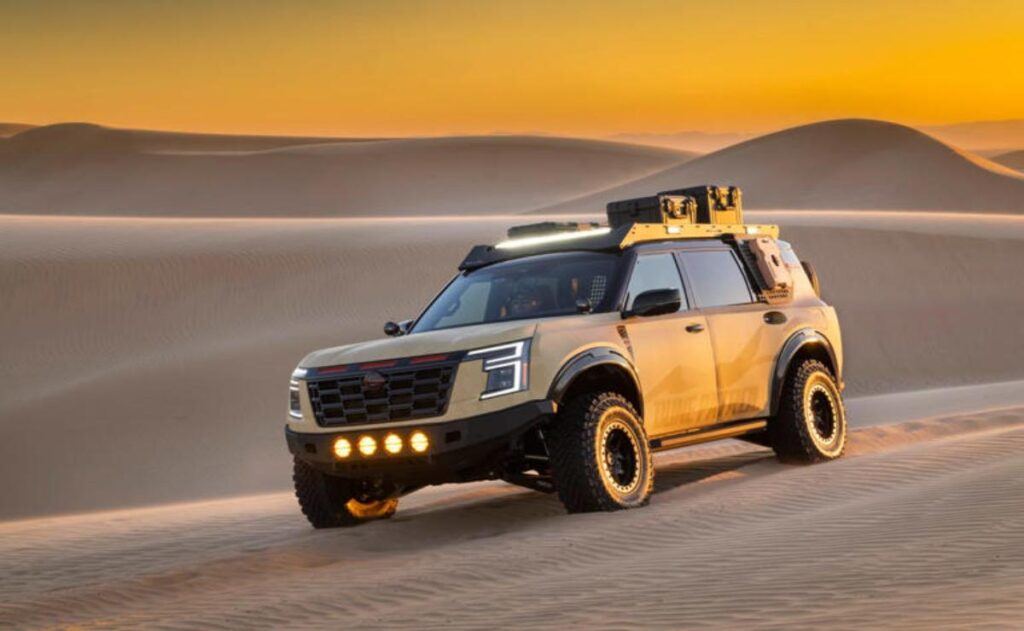 Nissan revela el impresionante Dune Patrol: el prototipo todoterreno de la Armada.