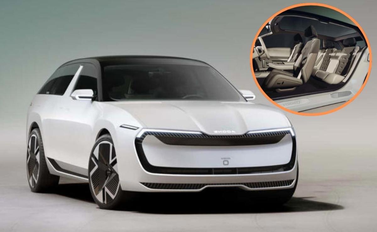 Skoda presenta el futuro eléctrico: el Octavia Combi de próxima generación.