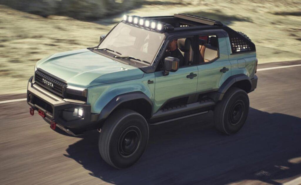 El Toyota ROX Concept: El Land Cruiser sin techo que todos necesitamos.