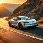 El Porsche Taycan, uno de los primeros en adoptar la tecnología de 800 voltios, puede cargar de 5 a 80% en apenas 22.5 minutos. Su capacidad de mantener altas velocidades de carga durante más tiempo es destacable, y junto a la emblemática conducción Porsche, este modelo se convierte en un lujo electrificado. El precio empieza en los $90,000, lo que lo coloca en la gama alta de vehículos eléctricos.