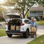 El Honda CR-V es el SUV que nunca falla. Práctico y confiable, este modelo tiene la altura ideal para entrar y salir sin esfuerzo, lo cual es perfecto para las personas mayores. A un precio inicial de 28,000 USD, ofrece una economía de combustible excelente, lo que lo convierte en una opción ideal para viajes largos y visitas a los nietos. Además, la fiabilidad de Honda es legendaria, lo que significa menos tiempo en el taller y más tiempo disfrutando del viaje. Su espacio de carga también es perfecto para llevar la compra, equipo de jardinería o lo que sea necesario para la vida diaria. Si buscas algo fácil de manejar, el CR-V es tu aliado perfecto.