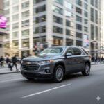 El Chevrolet Traverse 2025 ofrece 98 pies cúbicos de espacio en su interior, lo que lo coloca entre los más espaciosos de su categoría. Este SUV cuenta con tres filas de asientos que se pliegan de manera fácil y eficiente para permitir un amplio espacio para equipaje y otros objetos grandes. La nueva remodelación hace que el Traverse se vea más moderno y atractivo, mientras que su confiabilidad de siempre lo convierte en una opción segura para familias.

Además, el Traverse es eficiente en términos de consumo de combustible, especialmente con su motor turbo opcional. El precio inicial de aproximadamente $37,000 lo hace una excelente opción para quienes buscan un SUV espacioso y práctico sin romper el banco.