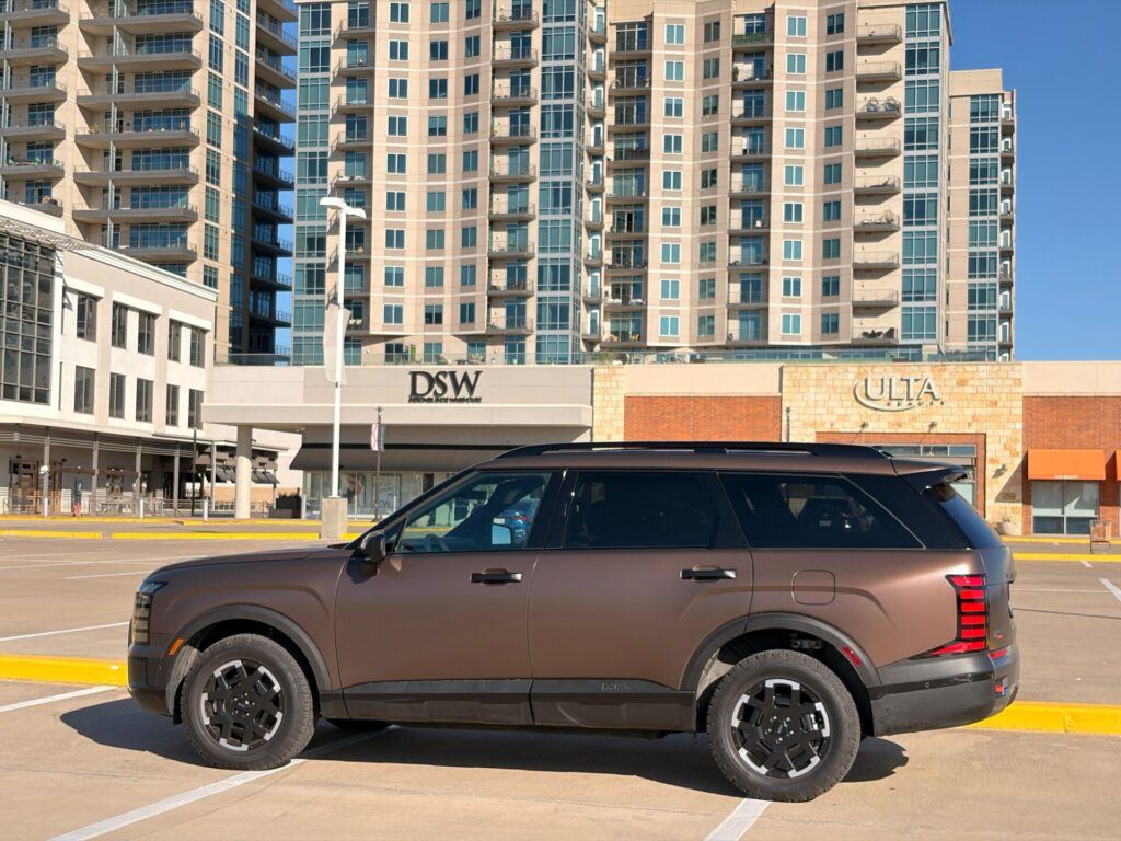 Lateral de un Hyundai Palisade XRT PRO 2026