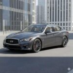 El Infiniti Q50 es uno de esos sedanes de lujo que pasan desapercibidos, pero convencen por su equilibrio. Desde unos 40.000 dólares, ofrece motores potentes, buen nivel tecnológico y costes de reparación razonables. No es el más llamativo del segmento, pero sí uno de los más agradecidos para el bolsillo.