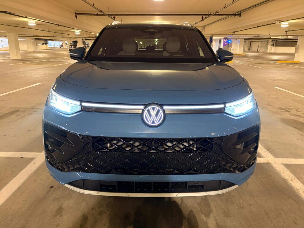 Frontal de un Tiguan 2026