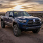 La Tacoma conserva precios elevados incluso con muchos años y kilómetros. Su reputación de durabilidad y su fuerte demanda hacen que los concesionarios apliquen sobreprecios constantes, especialmente en versiones 4x4 bien equipadas.