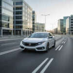 Este Civic híbrido con enfoque deportivo muestra cómo Honda pretende fusionar electrificación y carácter. El par instantáneo eléctrico se combina con ajustes HRC para crear una experiencia más viva de lo habitual en un compacto eficiente. No alcanza las revoluciones de un Type R, pero deja claro que la diversión también puede ser “verde”.