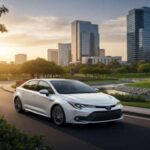 El Corolla Hybrid combina motor eléctrico y gasolina para ofrecer consumos bajos y conducción suave. Su reputación de fiabilidad y valor de reventa lo convierten en una opción segura y económica para desplazamientos urbanos diarios.