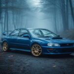 Con solo 424 unidades fabricadas, el Impreza 22B STI es un auténtico tesoro para los aficionados al rally. Su boxermotor, la anchura de vías y su fama de drift fácil hacen que cada ejemplar suba con fuerza en pujas recientes.