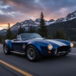 Un roadster ligero con un V8 brutal y escapes laterales que gritan. El Cobra 427 es puro exceso mecánico. Los valores se acercan al millón, y cualquier accidente puede destruir una fortuna. Es rápido hasta resultar intimidante, pero también uno de los coches más deseados del planeta. Poder concentrado en estado puro.