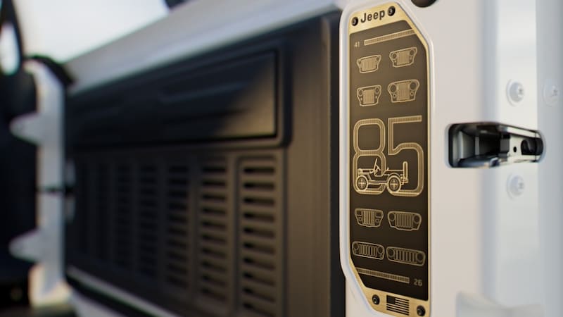 Jeep Wrangler 85th anniversary edition