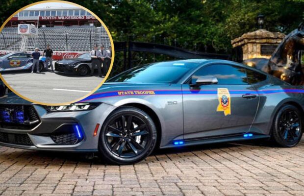 Buena suerte superando esto: la policía estadounidense ahora conduce Ford Mustang