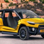 Savage Rivale es un fabricante neerlandés cuyo Coastrunner EV parece un carrito de golf lujoso, pero se define como “el crucero de playa definitivo”.

Utiliza un motor eléctrico trasero de 70 hp, suficiente para alcanzar 120 km/h. Su batería de 20 kWh ofrece una autonomía de 180 km. Incluye incluso una heladera integrada.