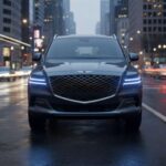 El aspecto exterior también es un punto fuerte. Modelos como el Genesis GV80 destacan con líneas angulares, luces LED sofisticadas y detalles metálicos que resaltan sobre cualquier color de carrocería. Las llantas con diseños únicos y acabados elegantes aseguran que estos SUV no solo sean funcionales, sino también visualmente impactantes.