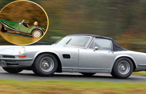 8 fabulosos roadsters clásicos con motor V8