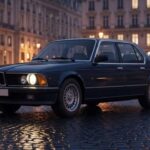 El BMW E23 7 Series fue la entrada de BMW al segmento de lujo. Aun así, no abandonó su enfoque en el conductor, diferenciándose claramente de sus rivales.