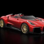 El Bugatti Veyron Barchetta fue una idea radical basada en el Veyron. Sin techo y con parabrisas mínimo, proponía una experiencia extrema. A pesar de su potencial, nunca se construyó debido a dudas comerciales dentro de la marca.