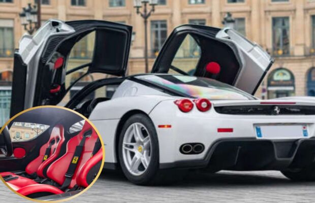 Ferrari Enzo plateada: una rareza extrema con ADN de F1 sale a la venta