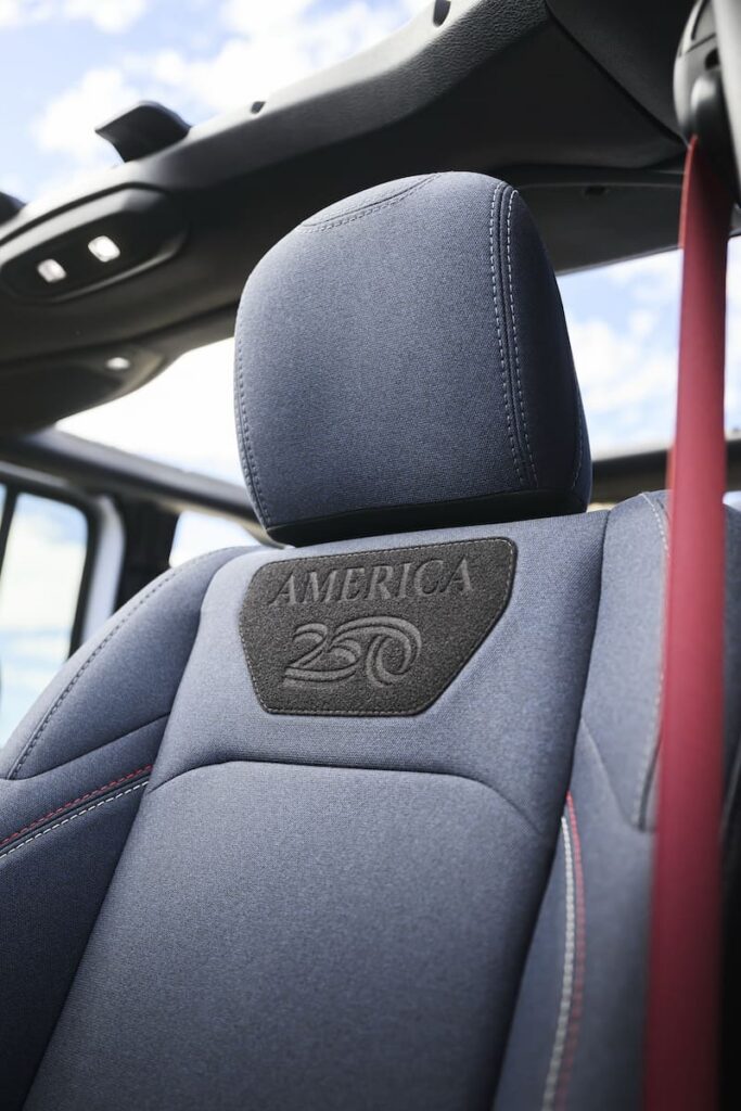 Jeep Wrangler A250 Interior