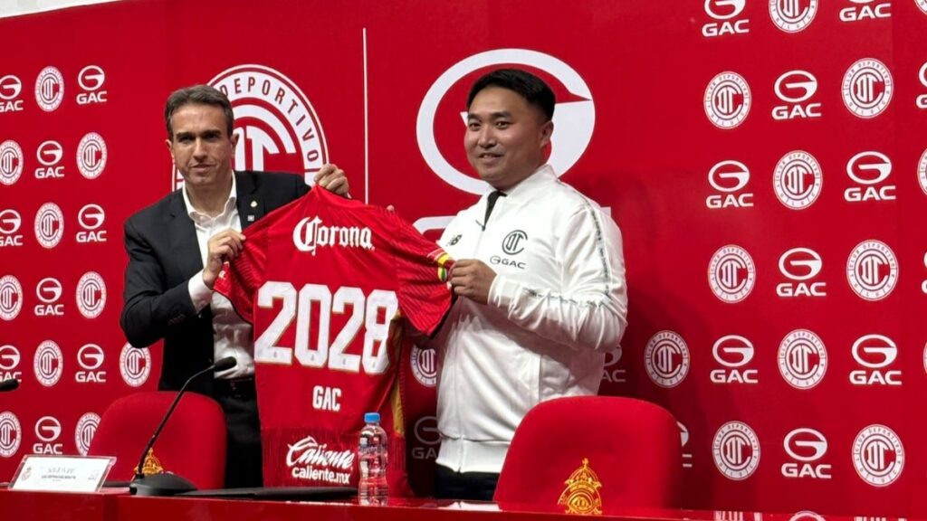 GAC es el nuevo patrocinador del Deportivo Toluca Fútbol Club
