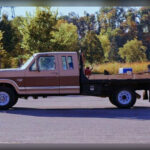Las camionetas equipadas con caja plana o flatbed se convirtieron en una de las herramientas más versátiles del campo. Su diseño abierto permitía transportar pacas de heno, motores, materiales de construcción o maquinaria agrícola sin limitaciones de espacio. Muchas plataformas incluso sobrevivieron a los vehículos originales y fueron instaladas posteriormente sobre nuevos chasis para seguir trabajando durante años.