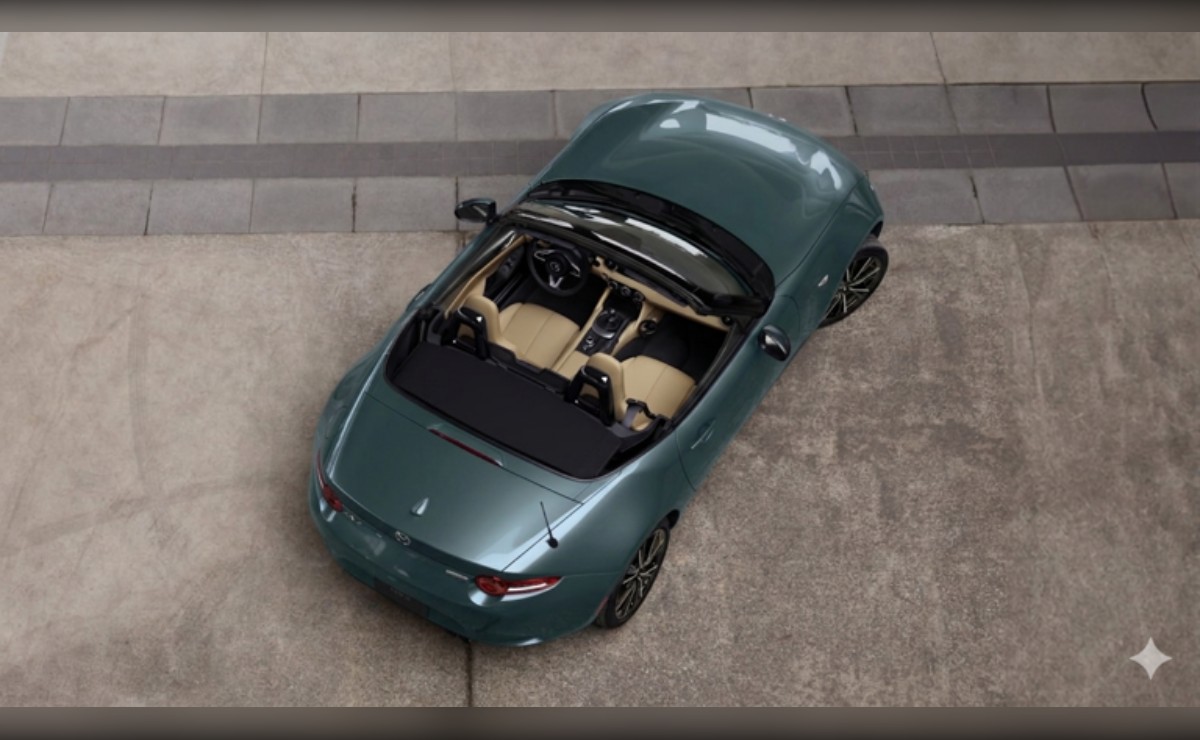 Mazda sorprende con un nuevo color para el MX-5: está inspirado en una imprimación industrial y enamora a los fans.