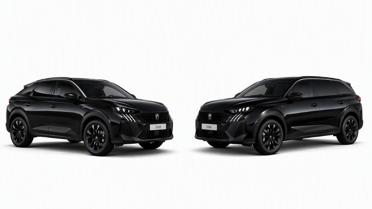 Peugeot 3008 y 5008 Black Edition